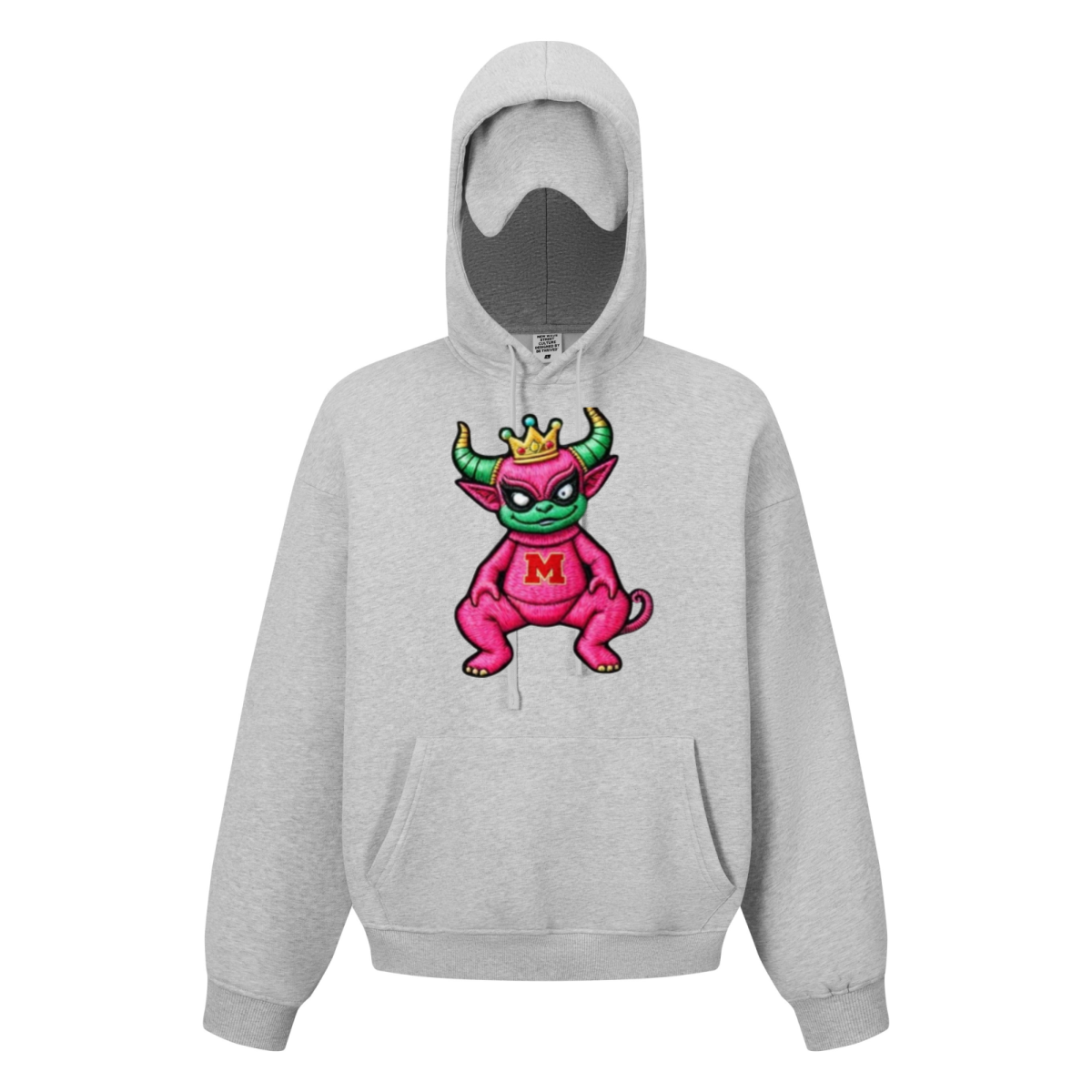 345GSM Men’s Eye-Patch Hoodie
