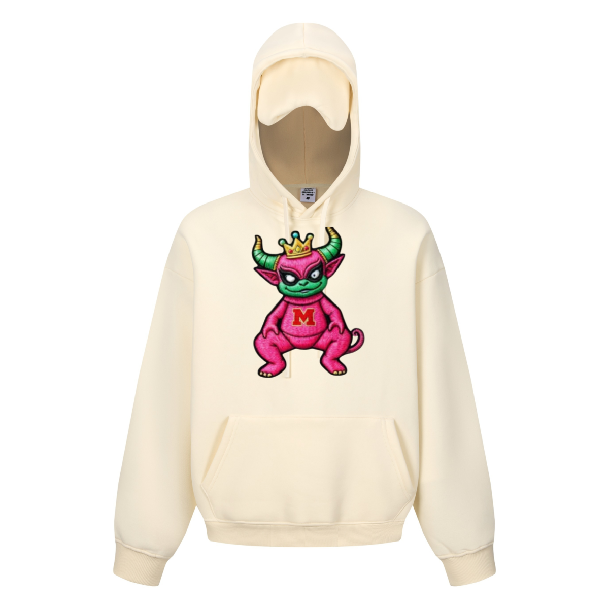 345GSM Men’s Eye-Patch Hoodie