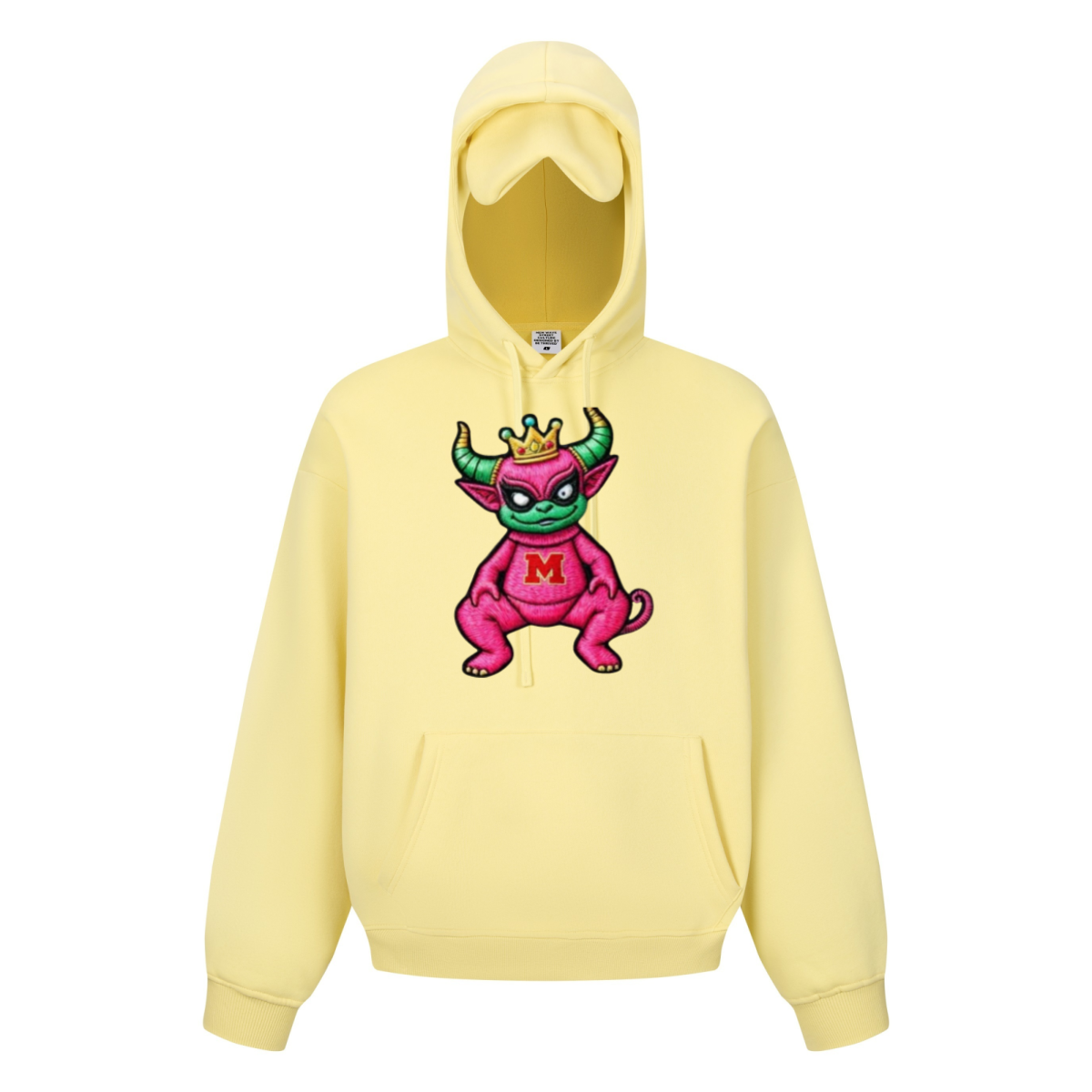 345GSM Men’s Eye-Patch Hoodie