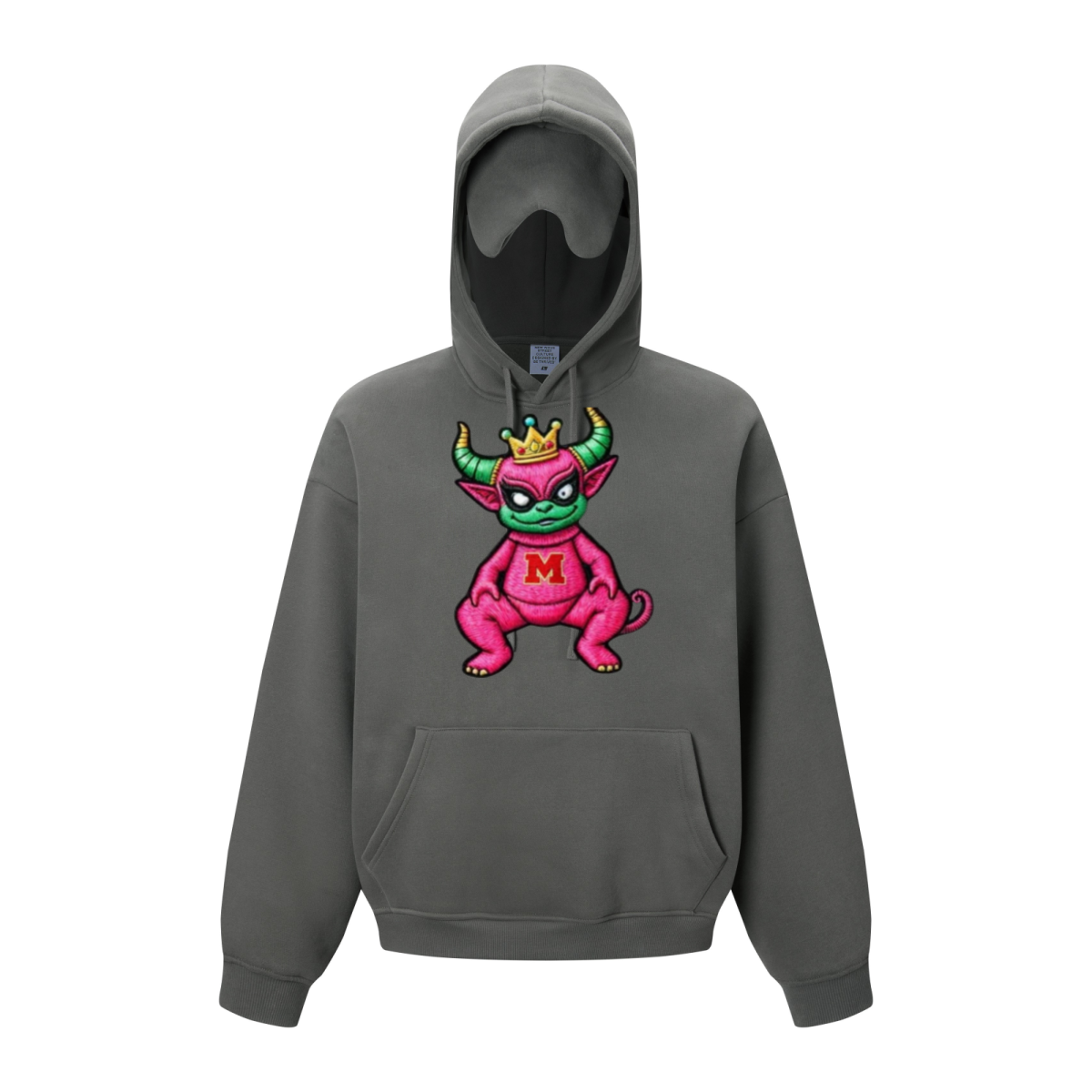 345GSM Men’s Eye-Patch Hoodie