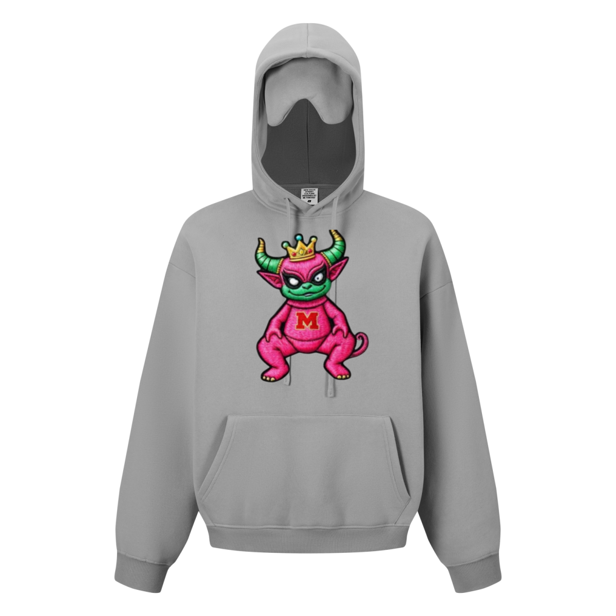 345GSM Men’s Eye-Patch Hoodie
