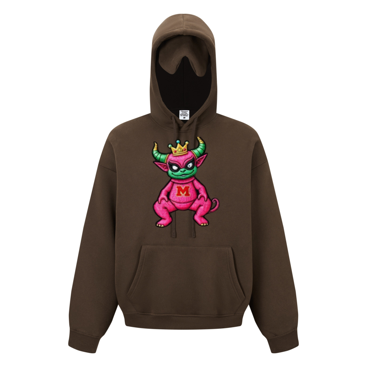 345GSM Men’s Eye-Patch Hoodie