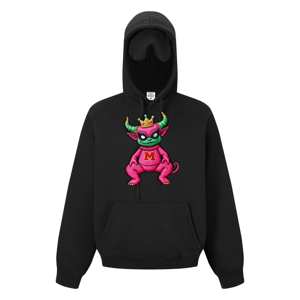 345GSM Men’s Eye-Patch Hoodie