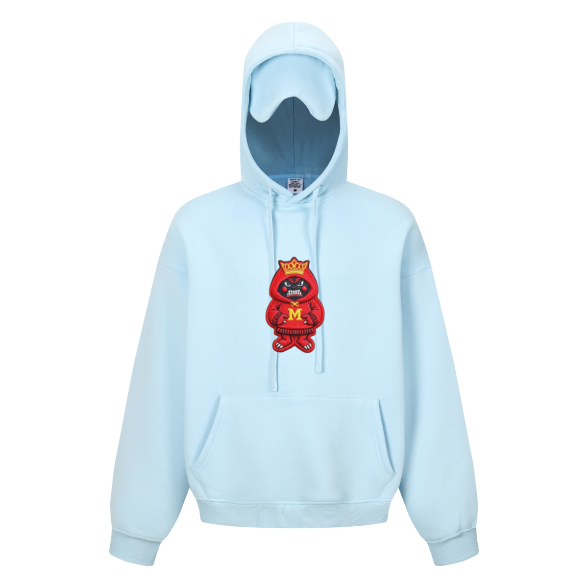 345GSM Men’s Eye-Patch Hoodie