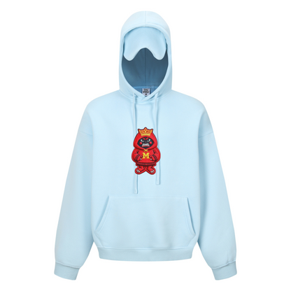 345GSM Men’s Eye-Patch Hoodie