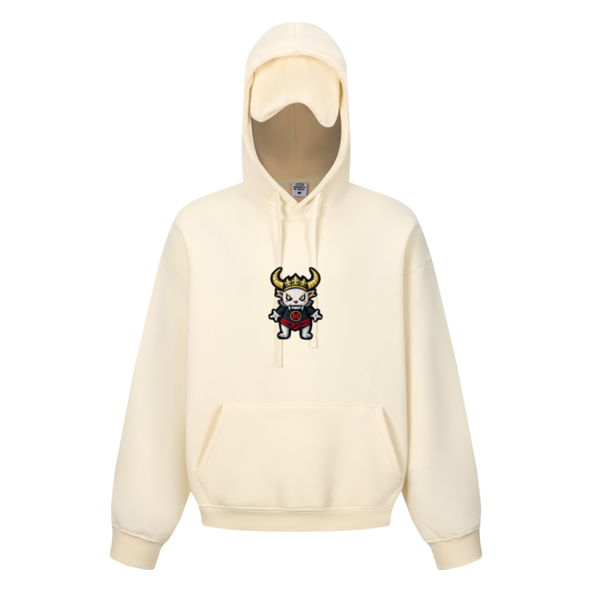 345GSM Men’s Eye-Patch Hoodie