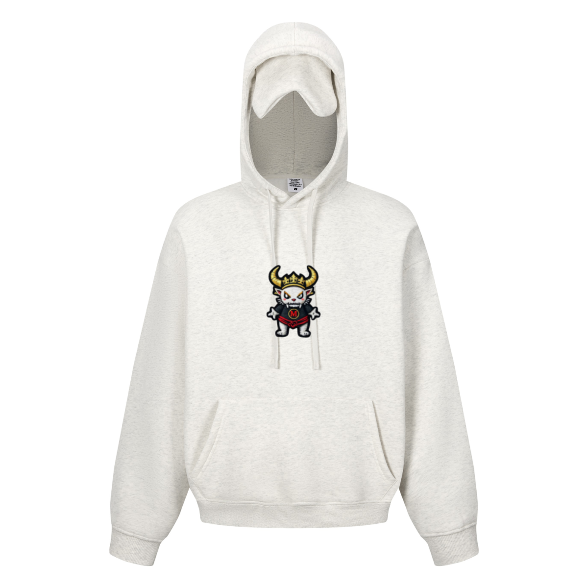 345GSM Men’s Eye-Patch Hoodie