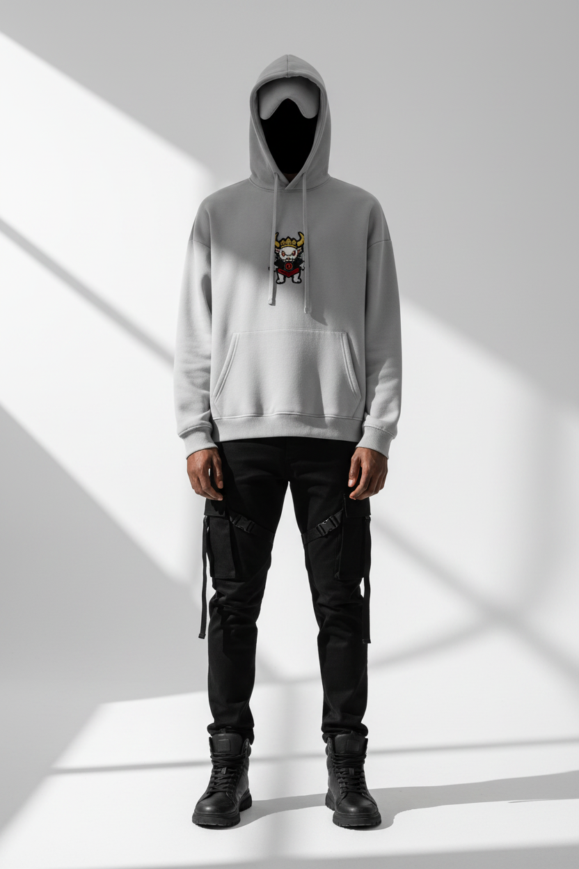 345GSM Men’s Eye-Patch Hoodie