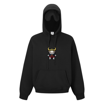 345GSM Men’s Eye-Patch Hoodie Black