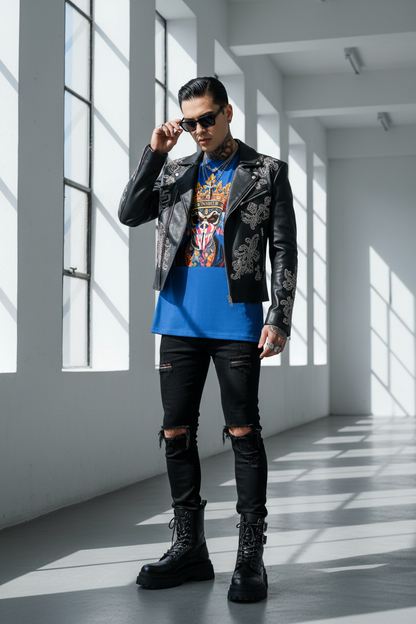 Authentic Premium Gothic Tee - Luxury Streetwear Heavy Cotton