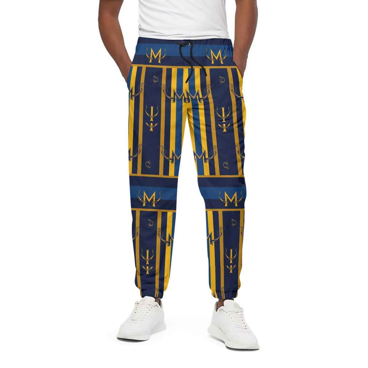 MUNSIEUR All - Over Print Joggers for Men Heavy Cotton - Munsieur