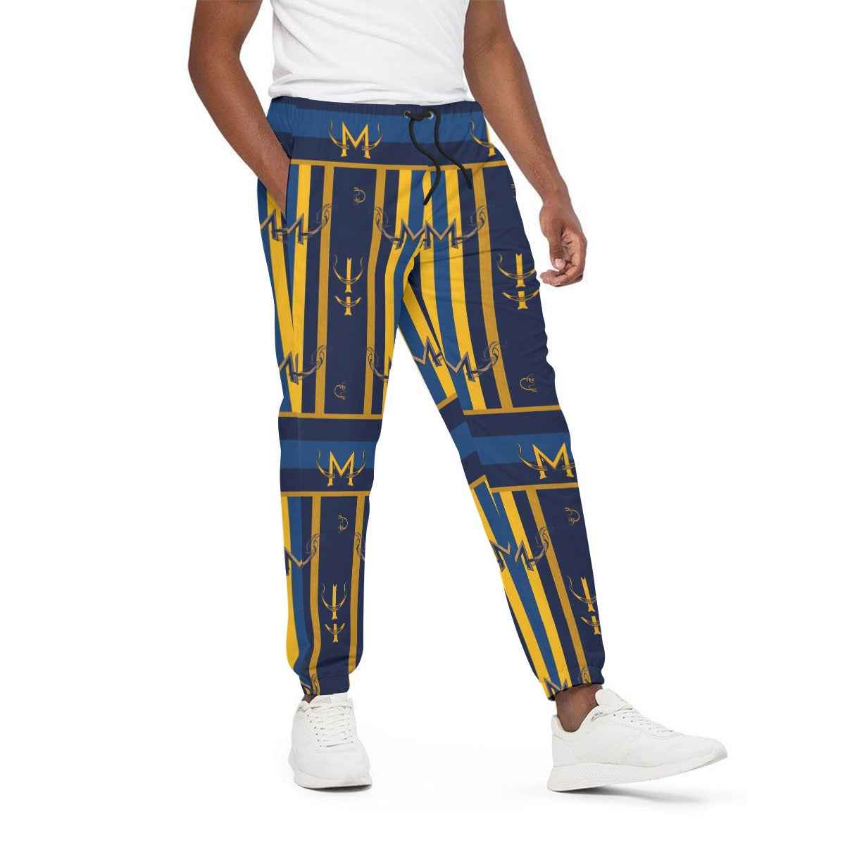 MUNSIEUR All - Over Print Joggers for Men Heavy Cotton - Munsieur