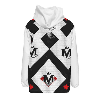 MUNSIEUR All - Over Print Men's Coat with Zipper Windbreaker - Munsieur