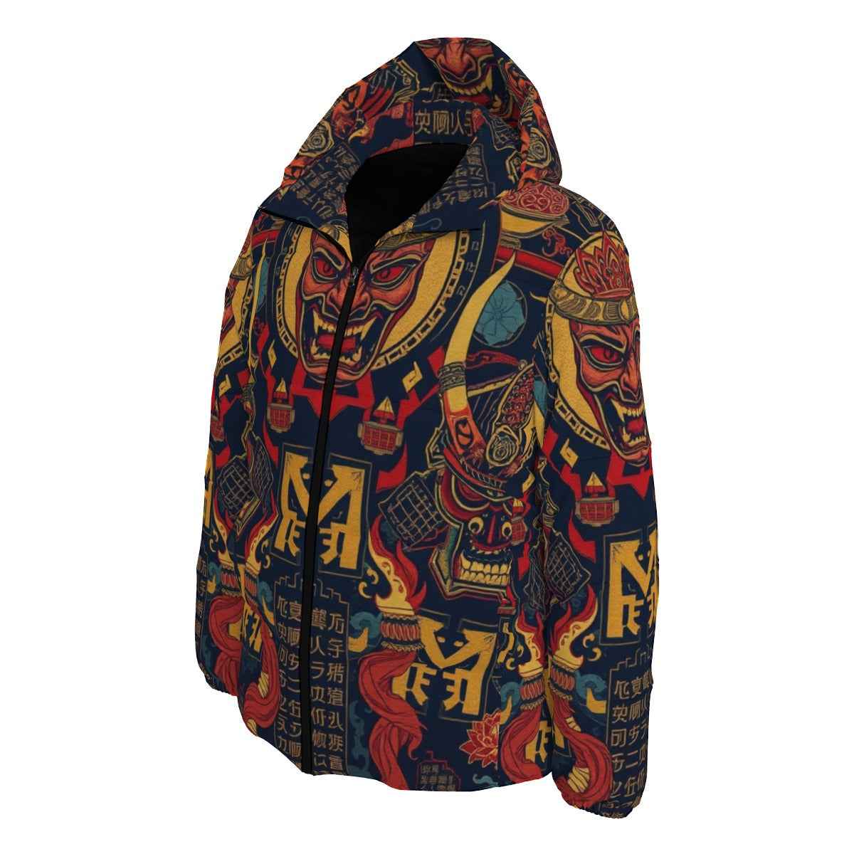 MUNSIEUR All - Over Print Men's Down Coat - Munsieur