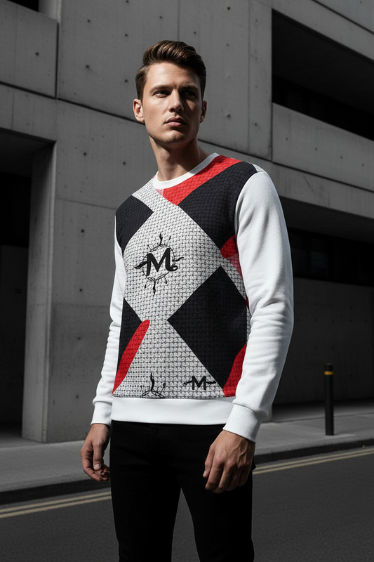Men's Heavy Cotton Hoodie - All-Over Print for Men