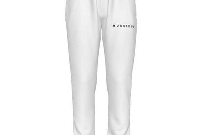 MUNSIEUR All-Over Print Men's Joggers w Black String