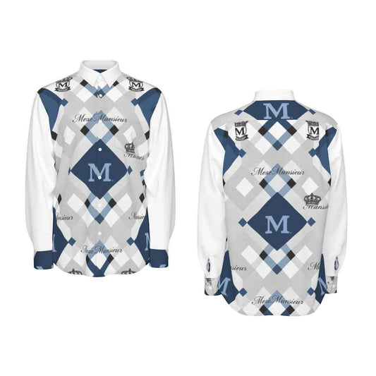 MUNSIEUR All - Over Print Men's Long Sleeve Tee - Munsieur