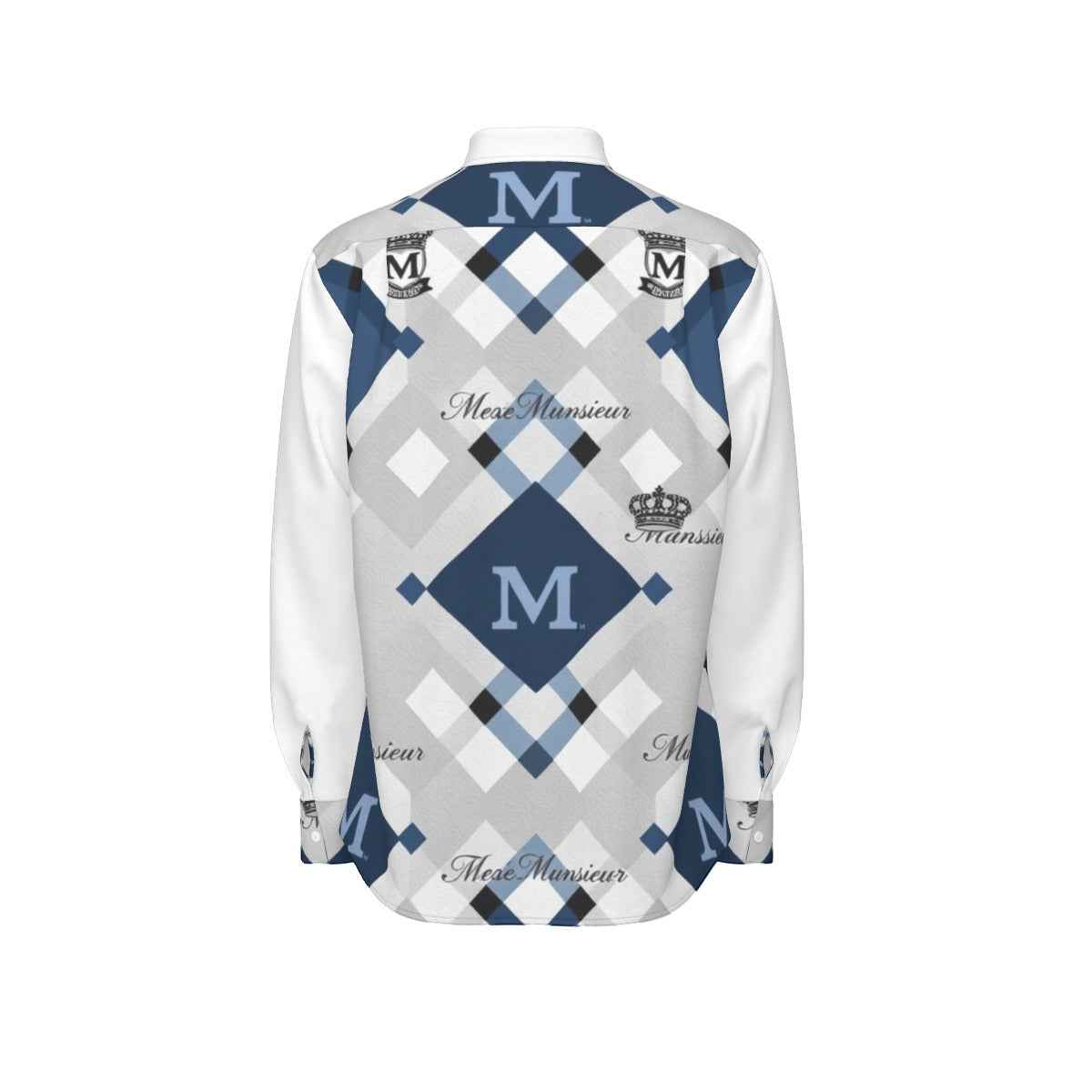 MUNSIEUR All - Over Print Men's Long Sleeve Tee - Munsieur