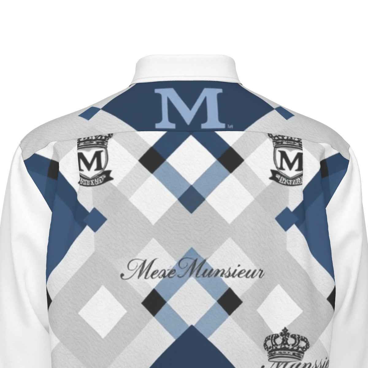 MUNSIEUR All - Over Print Men's Long Sleeve Tee - Munsieur