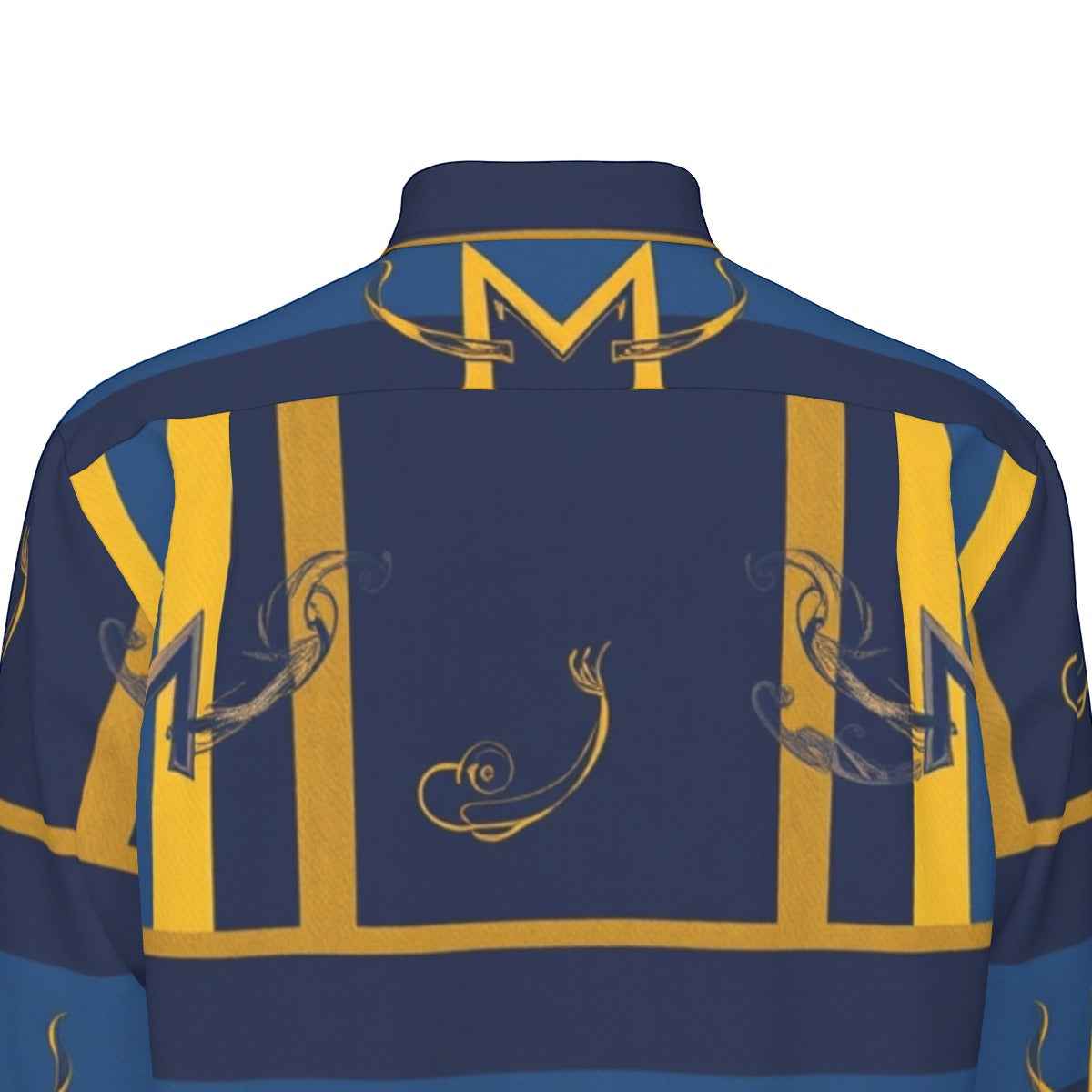 MUNSIEUR All - Over Print Men's Long Sleeve Tee Cotton - Munsieur