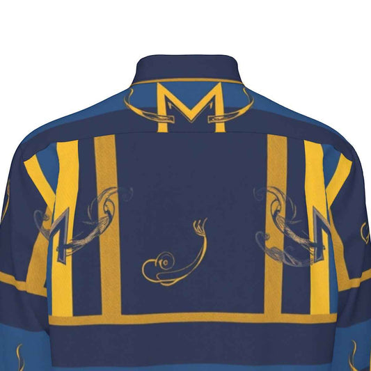 MUNSIEUR All - Over Print Men's Long Sleeve Tee Cotton - Munsieur