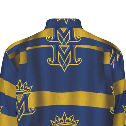 MUNSIEUR All - Over Print Men's Long Sleeve Tee Cotton - Munsieur
