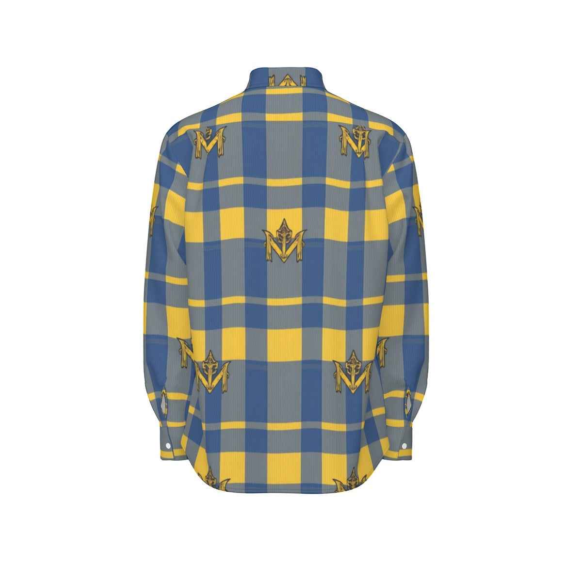 MUNSIEUR All - Over Print Men's Long Sleeve Tee Cotton - Munsieur