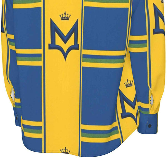 MUNSIEUR All - Over Print Men's Long Sleeve Tee Cotton - Munsieur