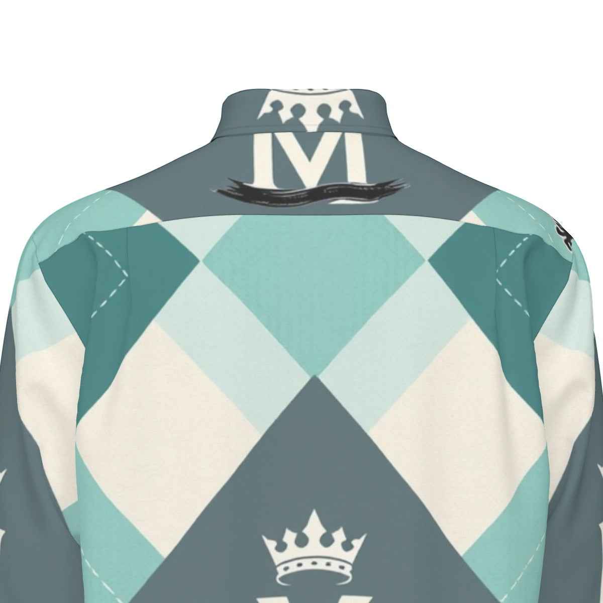 MUNSIEUR All - Over Print Men's Long Sleeve Tee Cotton - Munsieur