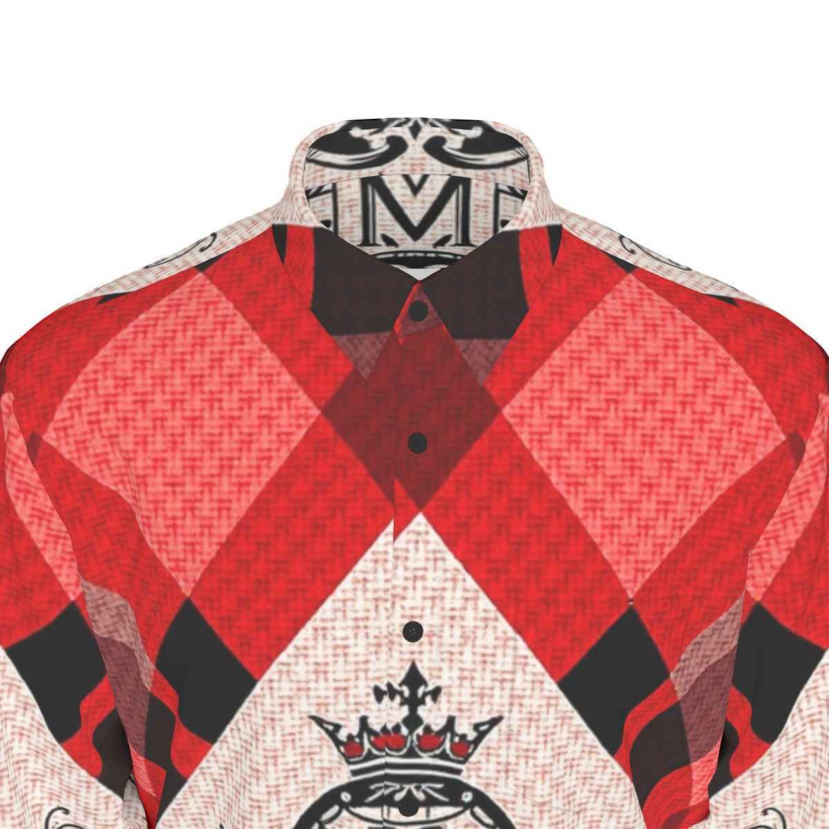 MUNSIEUR All - Over Print Men's Long Sleeve Tee Cotton - Munsieur