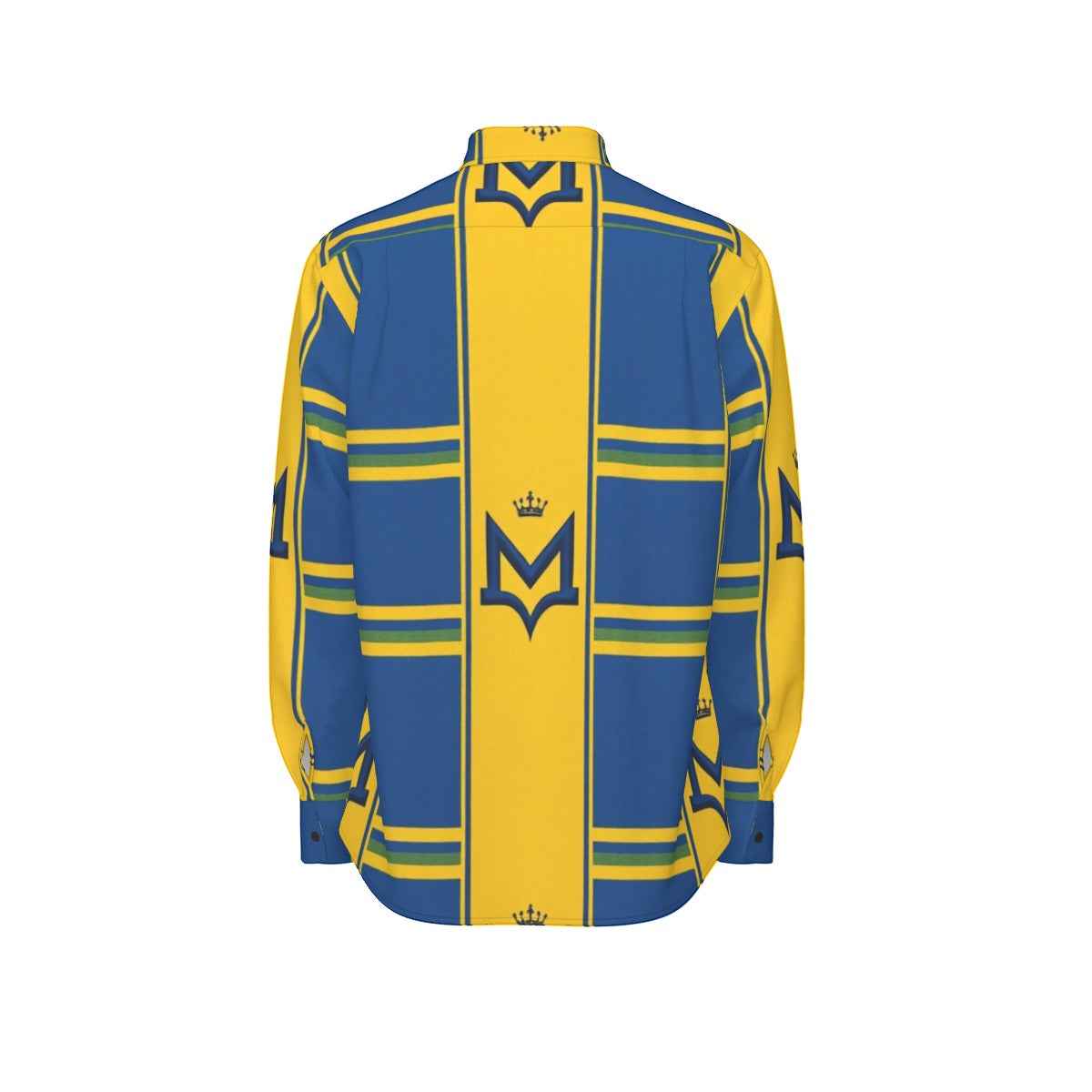 MUNSIEUR All - Over Print Men's Long Sleeve Tee Cotton - Munsieur