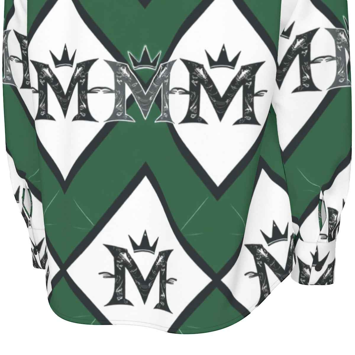 MUNSIEUR All - Over Print Men's Long Sleeve Tee Cotton - Munsieur