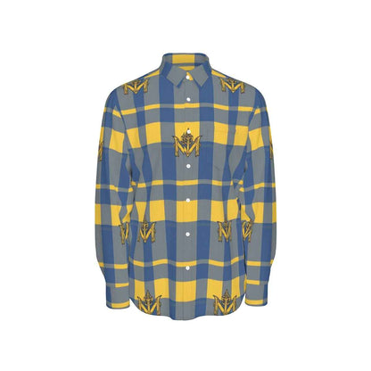MUNSIEUR All - Over Print Men's Long Sleeve Tee Cotton - Munsieur