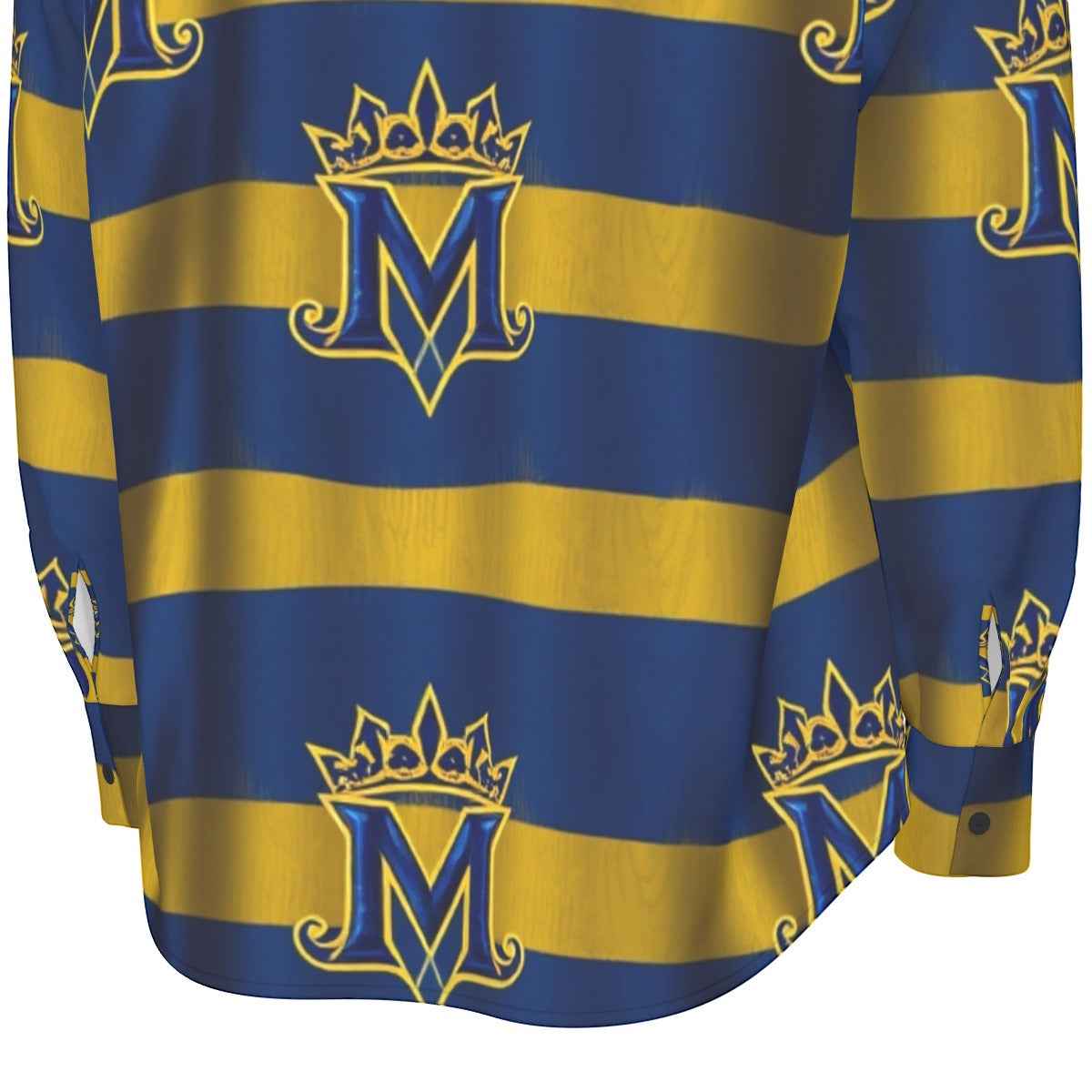 MUNSIEUR All - Over Print Men's Long Sleeve Tee Cotton - Munsieur