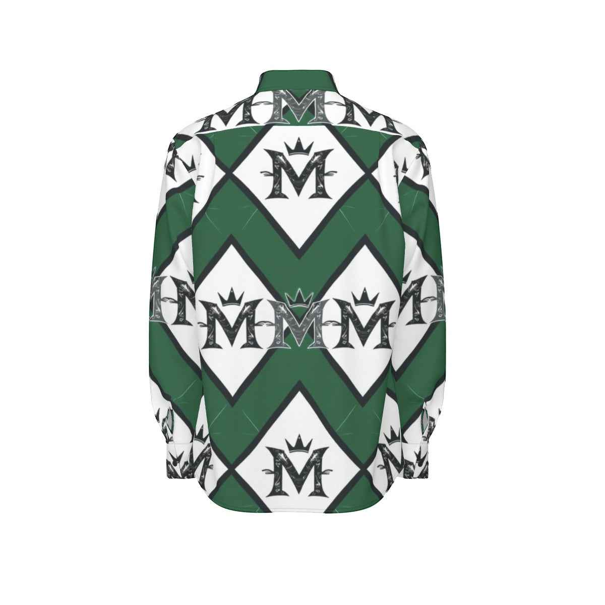 MUNSIEUR All - Over Print Men's Long Sleeve Tee Cotton - Munsieur