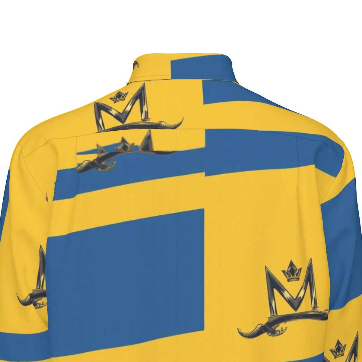 MUNSIEUR All - Over Print Men's Long Sleeve Tee Cotton - Munsieur