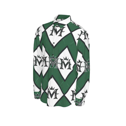 MUNSIEUR All - Over Print Men's Long Sleeve Tee Cotton - Munsieur