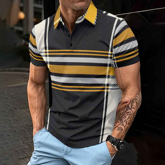 MUNSIEUR All - Over Print Men's Polo Tee - Munsieur