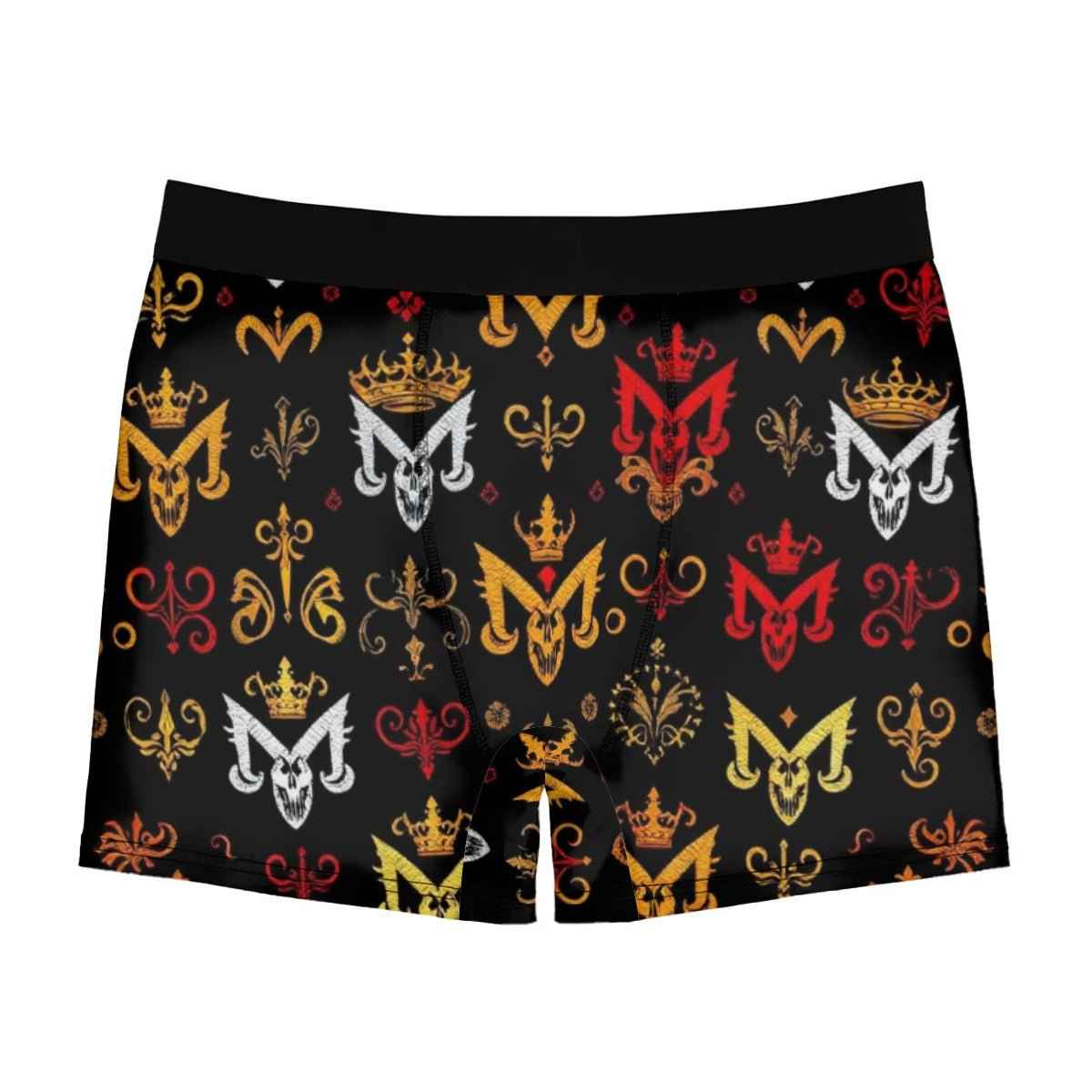 MUNSIEUR All-Over Print Men's Stretch Boxer Briefs