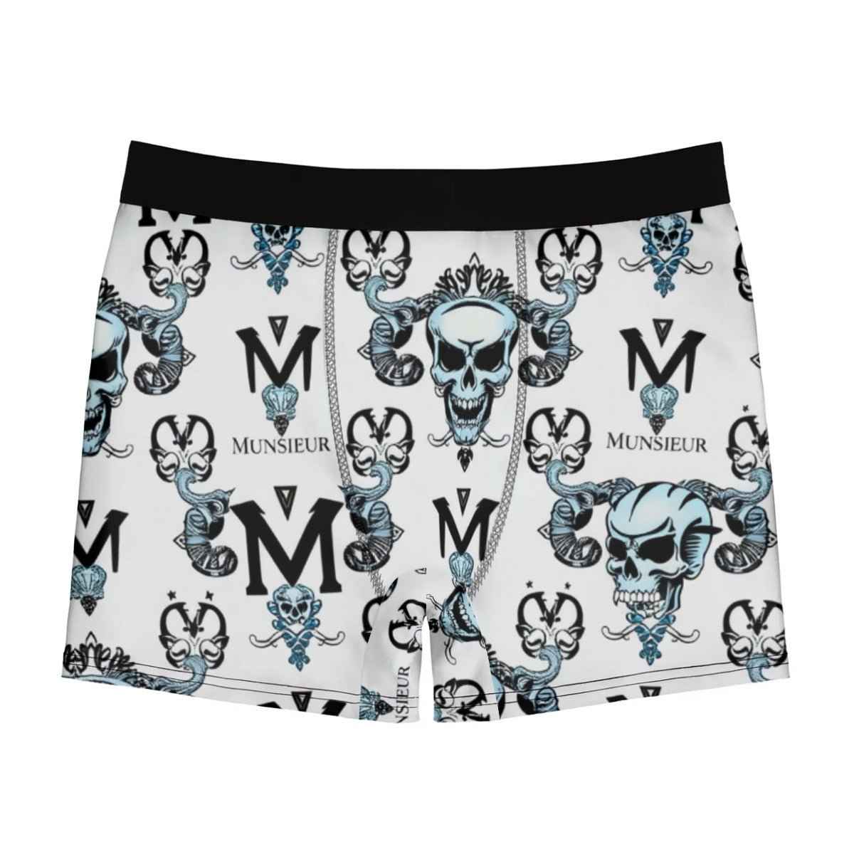 MUNSIEUR All-Over Print Men's Stretch Boxer Briefs