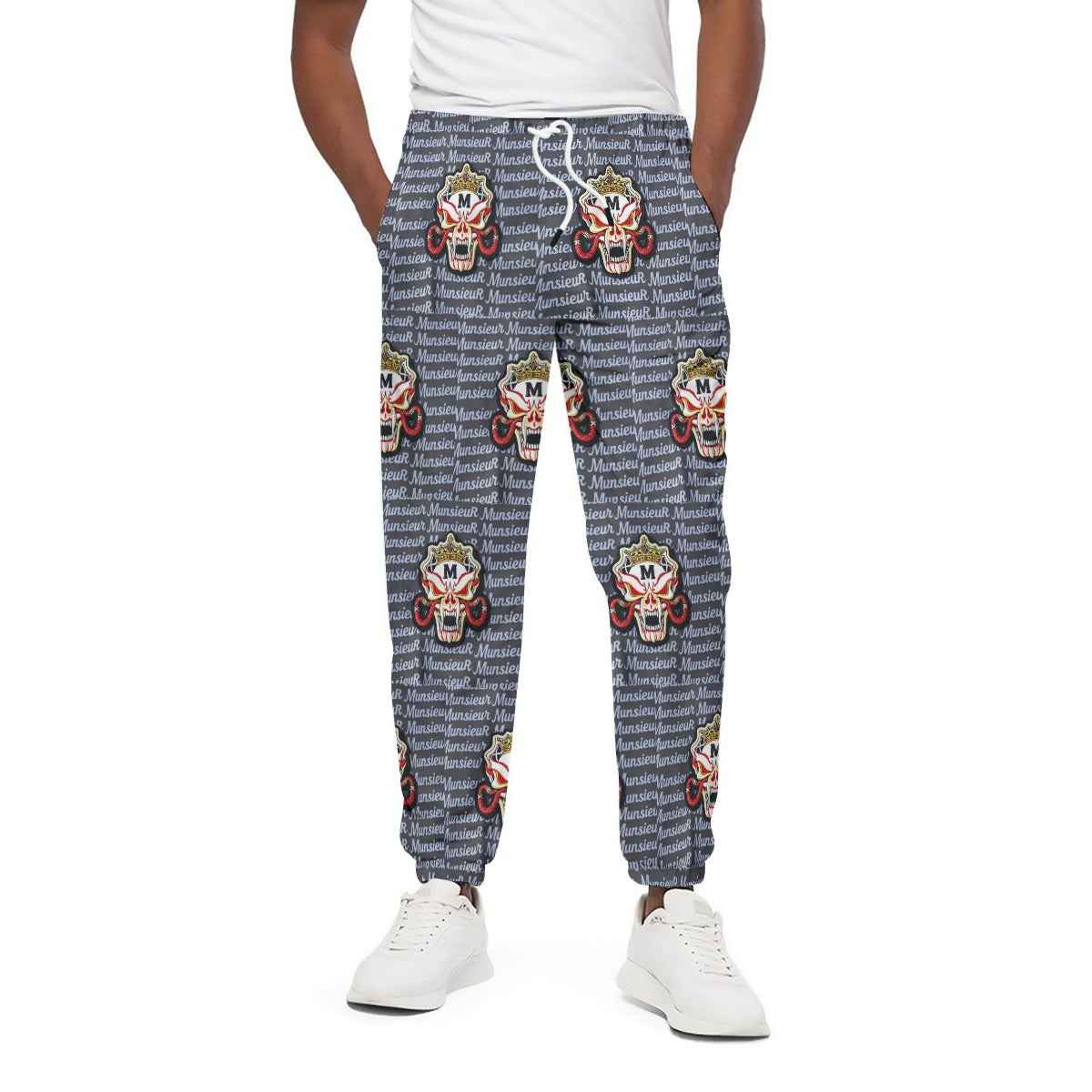 MUNSIEUR All - Over Print Unisex Joggers Heavy Cotton - Munsieur