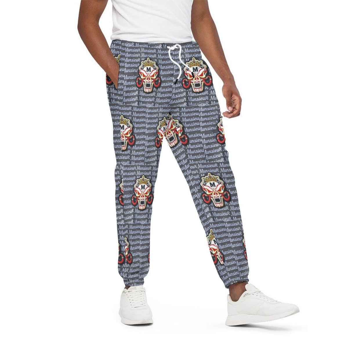 MUNSIEUR All - Over Print Unisex Joggers Heavy Cotton - Munsieur