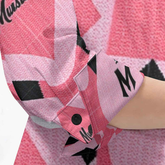 MUNSIEUR All - Over Print Women's 3/4 Sleeve Blouse - Munsieur