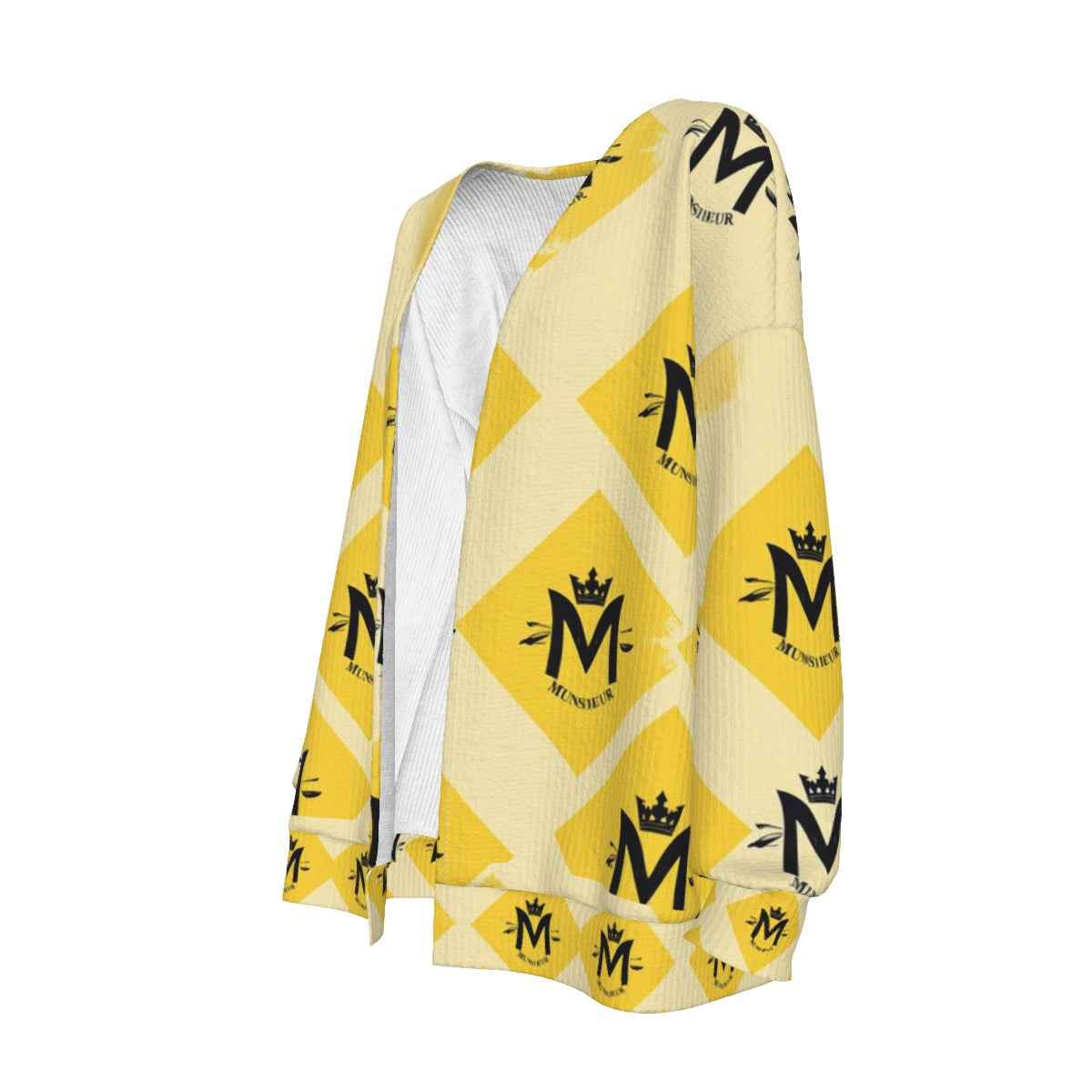 MUNSIEUR All - Over Print Women's Knitted Cardigan Sweater - Munsieur