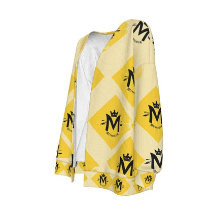 MUNSIEUR All - Over Print Women's Knitted Cardigan Sweater - Munsieur