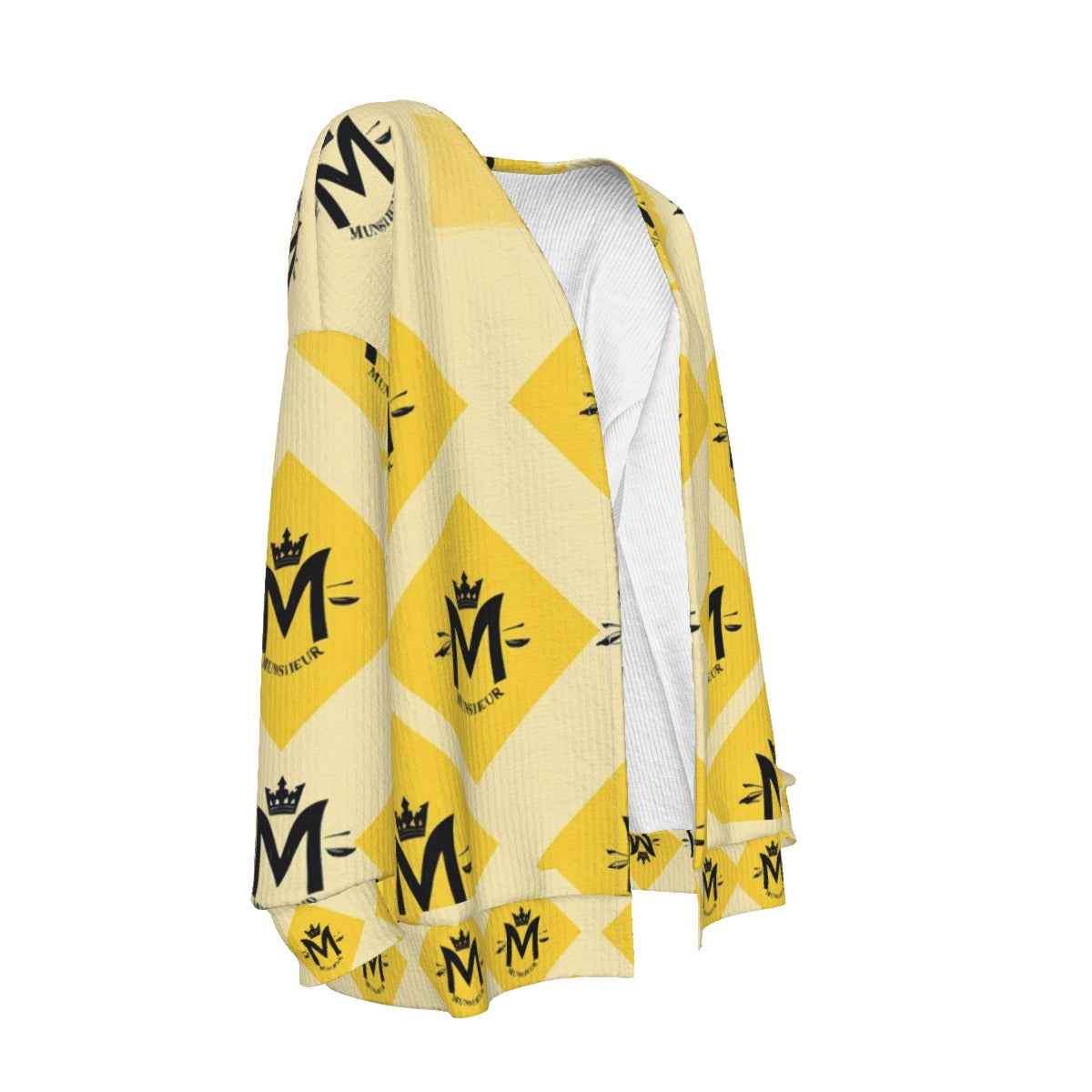 MUNSIEUR All - Over Print Women's Knitted Cardigan Sweater - Munsieur