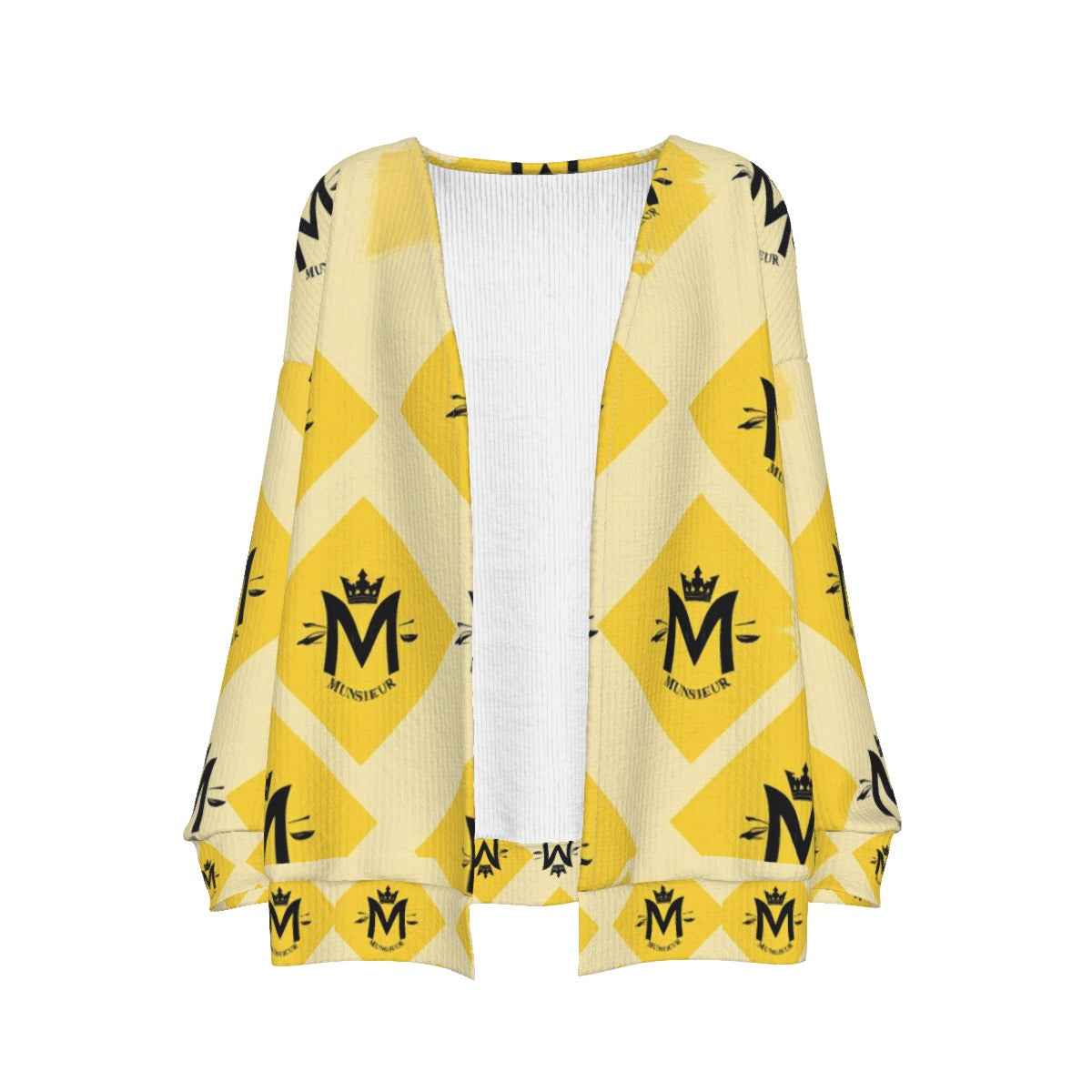 MUNSIEUR All - Over Print Women's Knitted Cardigan Sweater - Munsieur