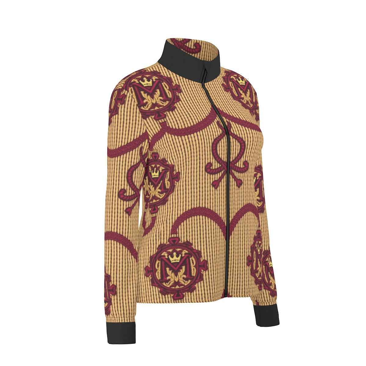 MUNSIEUR All - Over Print Women's Long Sleeve Thumbhole Jacket - Munsieur