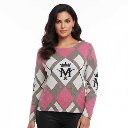 MUNSIEUR All - Over Print Women's Sweatshirt With Chest Pocket Heavy Cotton - Munsieur