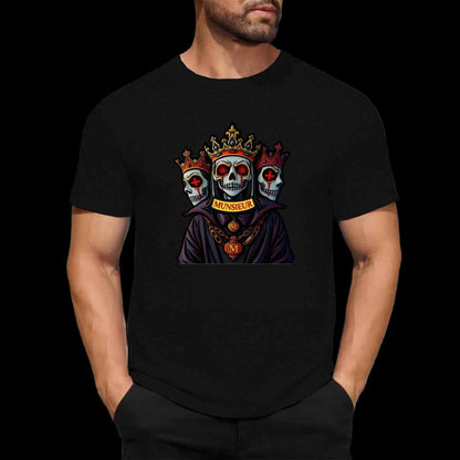 Munsieur Halloween Design Graphic Tee for Men - Munsieur